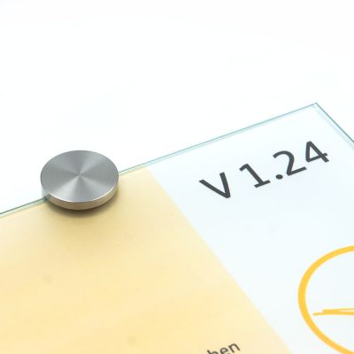 Türschild Vitrum P